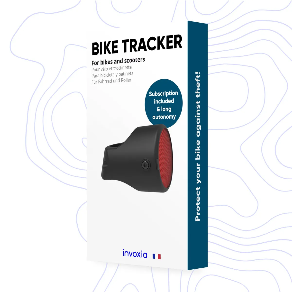 GPS-Fahrrad-Tracker - Invoxia - Verpackung