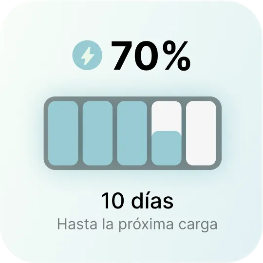 Captura de pantalla de la función de radar de proximidad de la aplicación Invoxia GPS.