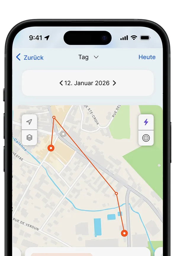 Hund GPS-Tracker mit intuitiver App