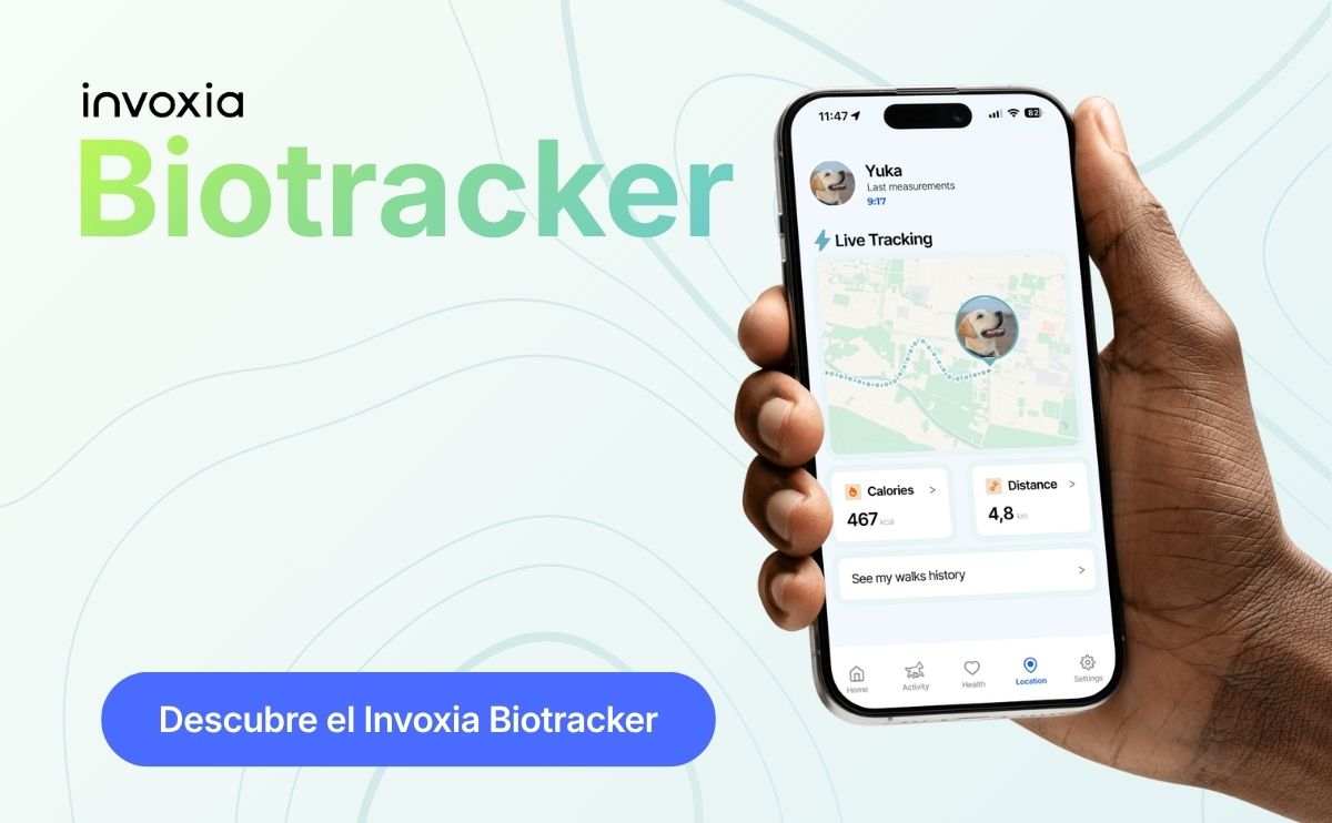 Biotracker Invoxia GPS en tiempo real para perros