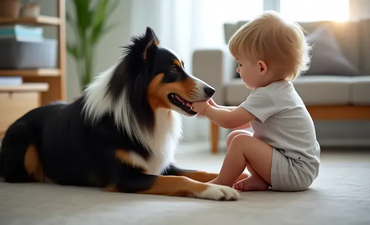 Pastor Australiano: un perro afectuoso con los niños, pero que necesita una socialización temprana