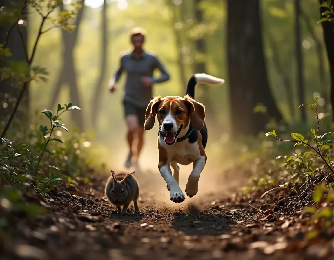 Beagle : son instinct de chasseur en fait un compagnon parfois difficile à éduquer