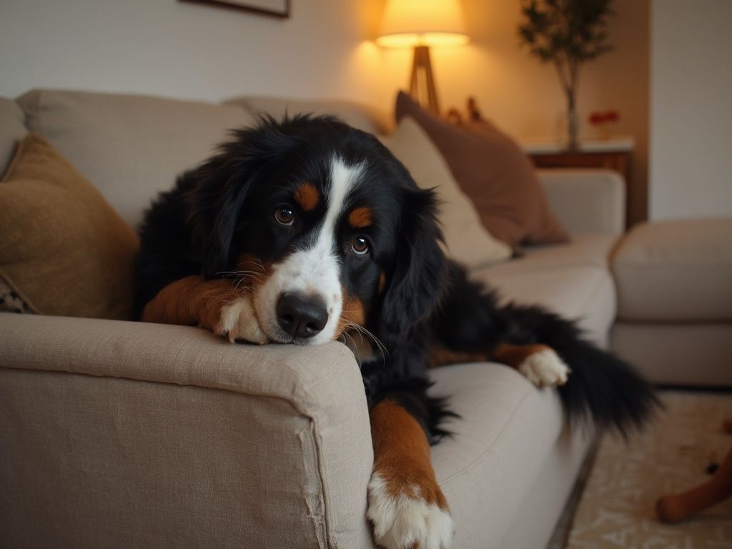 Bernese Mountain Dog: beware of undesirable behaviors due to boredom or separation!