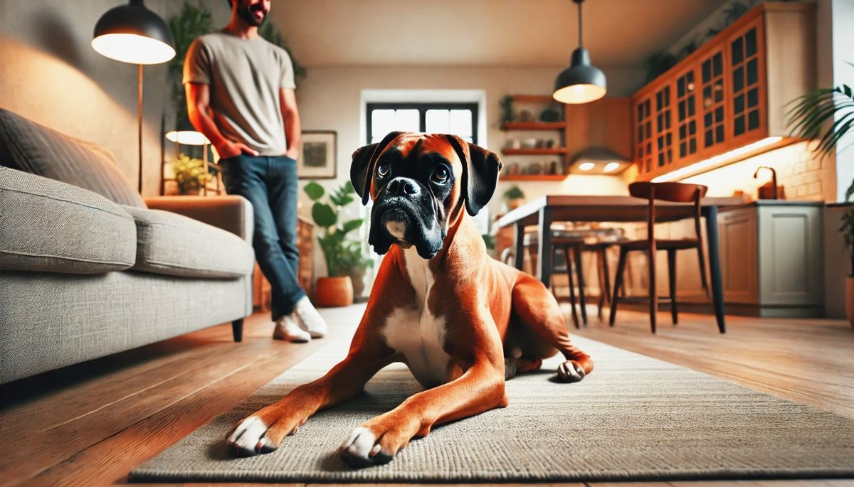 Boxer: Enséñale los comandos básicos utilizando métodos de entrenamiento positivos