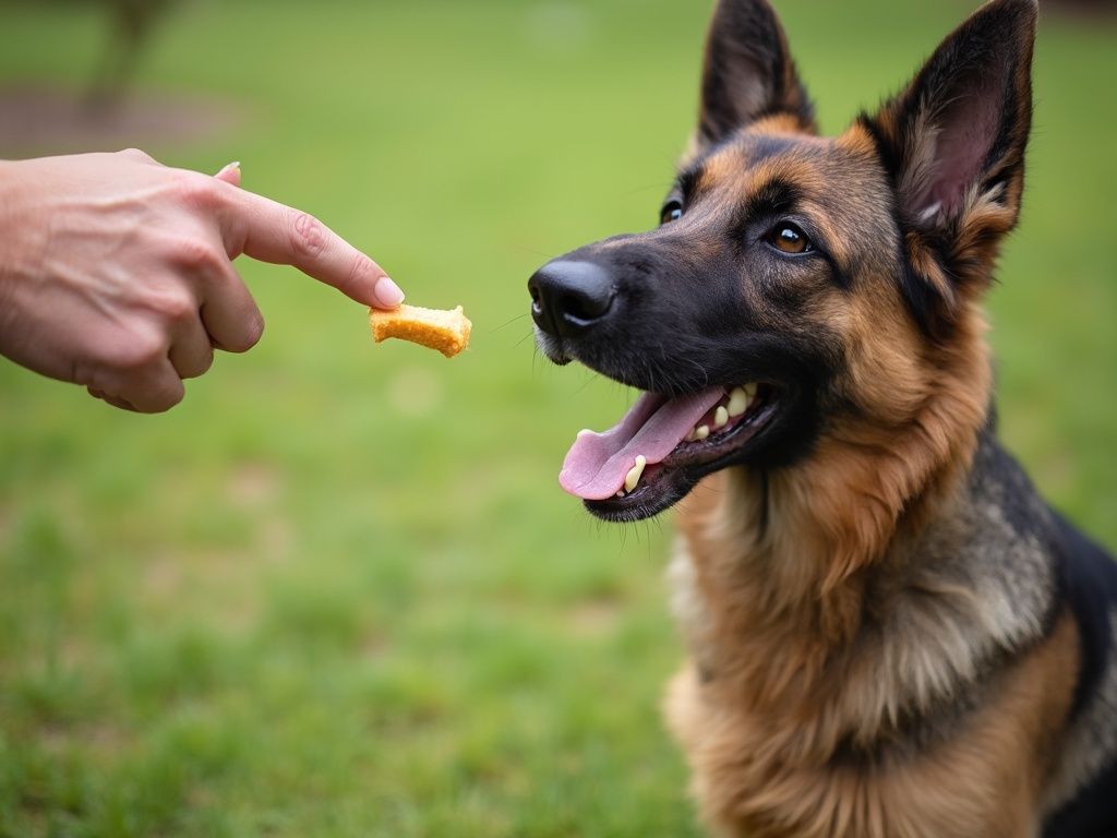 Deutscher Schäferhund: Wie man ihm die Grundkommandos beibringt?