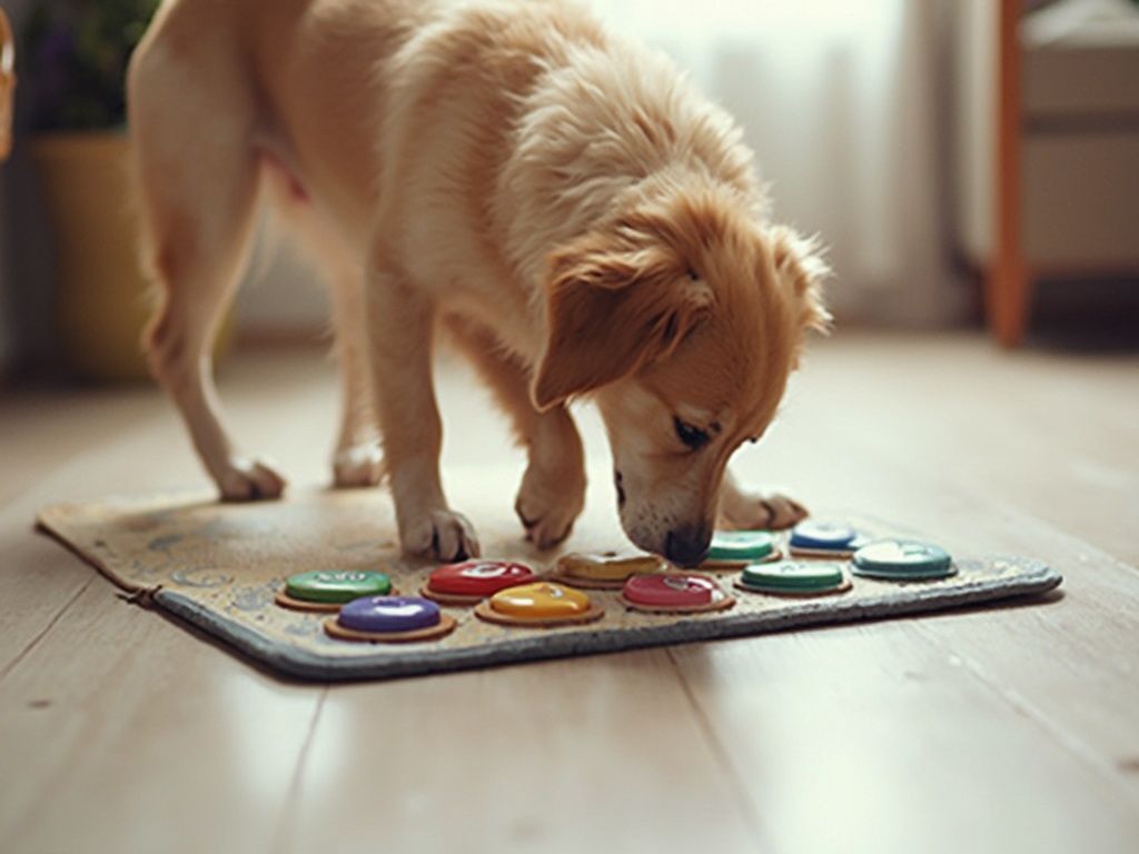 Geschenk für Hunde: Die Gesprächsknöpfe sind das perfekte Geschenk, um mit Ihrem Hund zu kommunizieren!