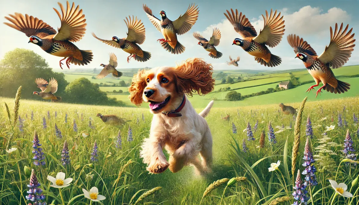 Perros de caza: el Cocker Spaniel está especializado en la caza de caza menor