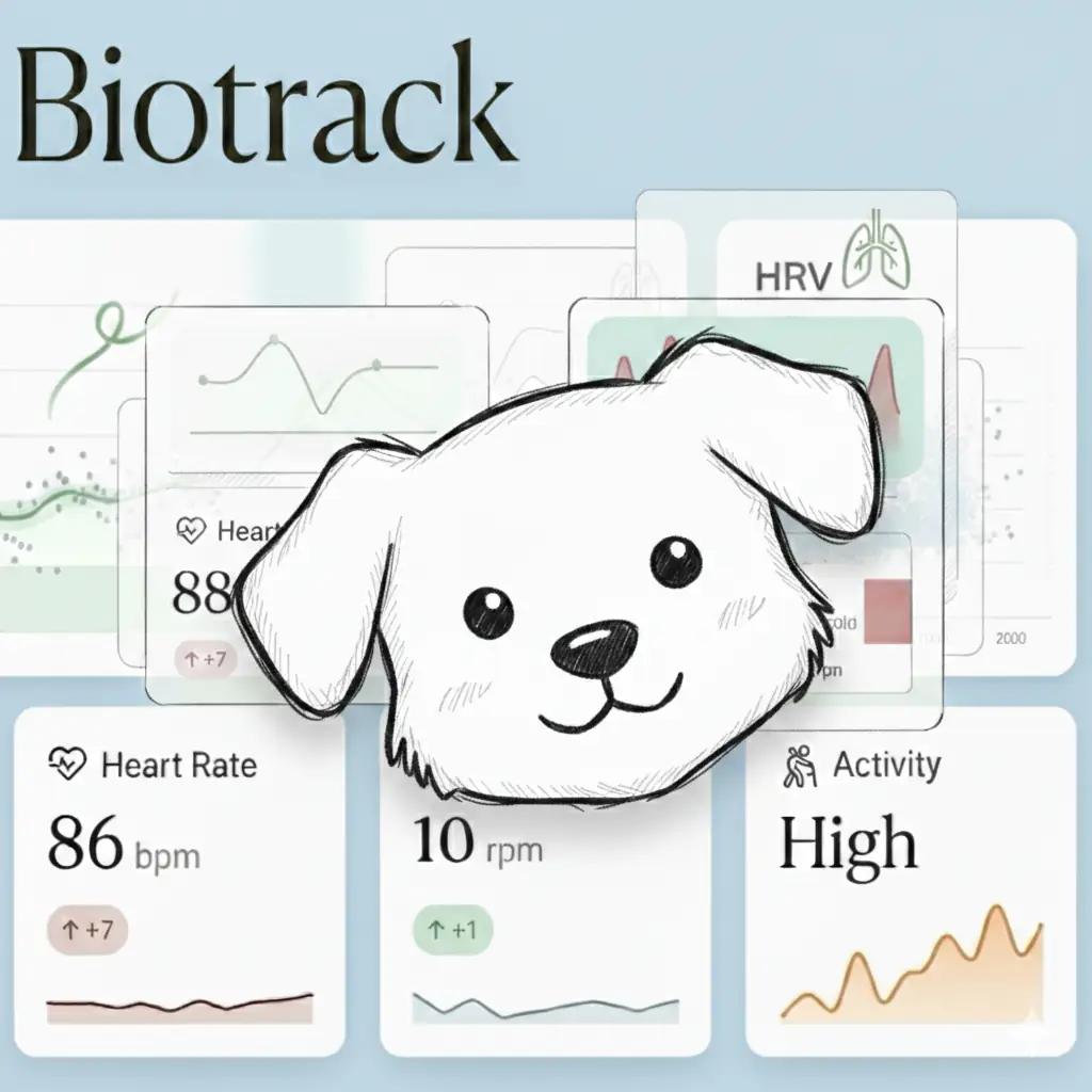 Plateforme Biotrack pour le suivi vétérinaire des données de votre chien