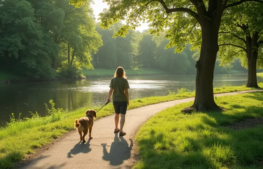 Caniparc au Havre : promenez votre chien sur des sentiers ombragés et calmes au Jardin Fluvial
