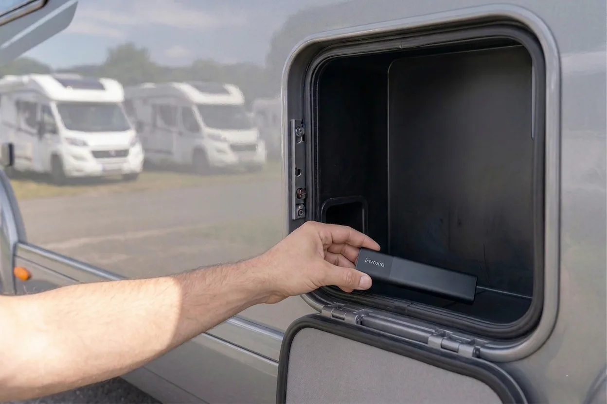 Ein Wohnmobil zwischen zwei Reisen überwachen