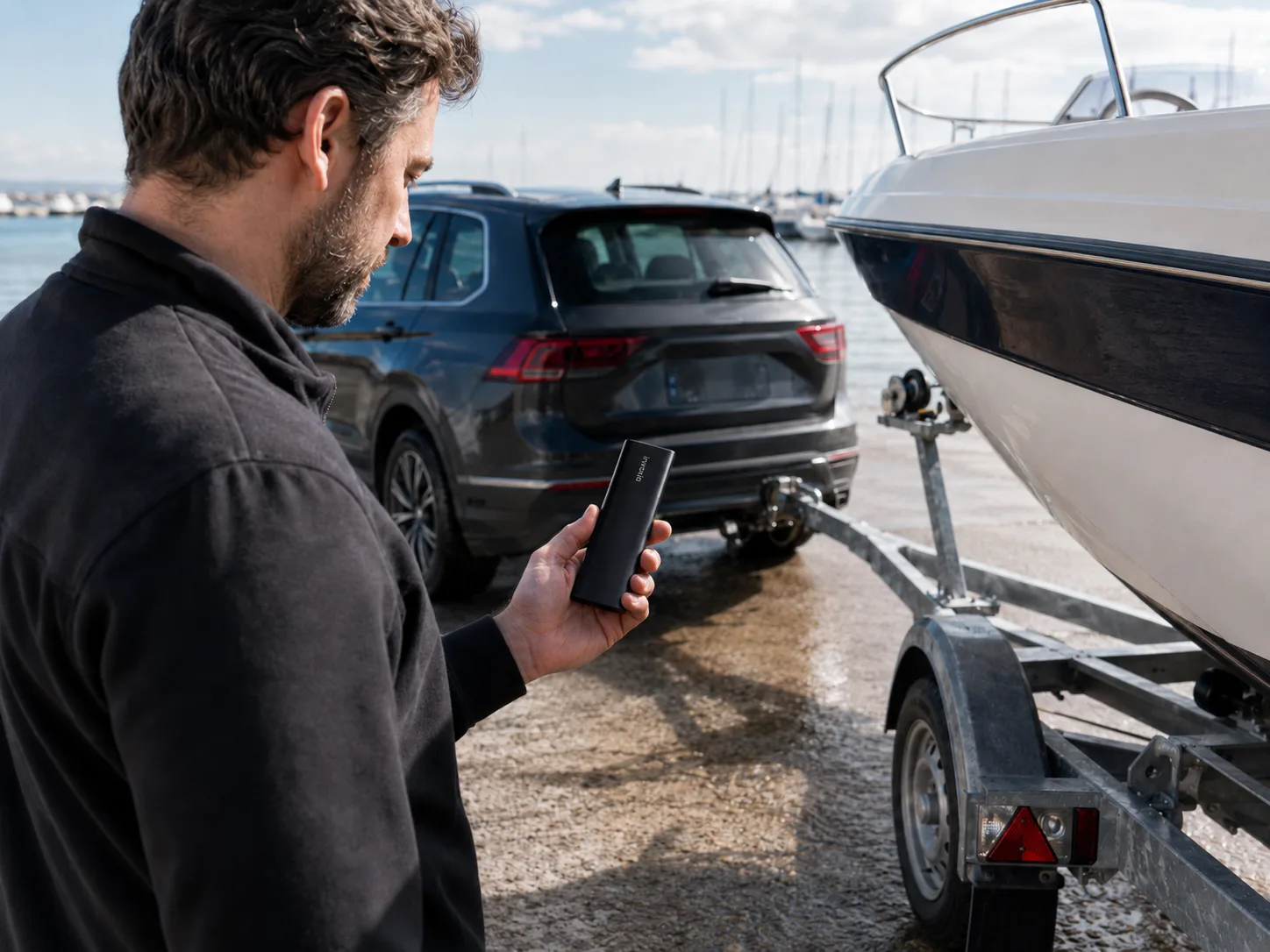 Remolque para barco, moto y uso estacional